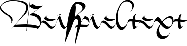 Image preview of font 1413 Cursive
