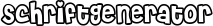 Vorschau der Schrift Cheri2 mit dem Text 'SchriftGenerator'
