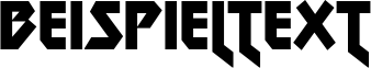 Image preview of font Metal Lord