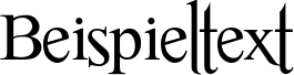 Image preview of font Romance Fatal Serif