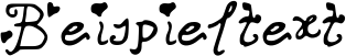 Image preview of font Secret Love Letters