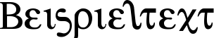 Image preview of font Achilles