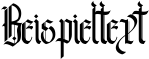 Image preview of font Andalusia
