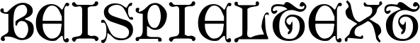 Image preview of font Aneirin