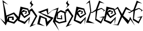 Image preview of font Arachnids