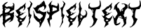 Image preview of font Art Dystopia II