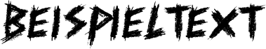 Image preview of font Bad Charm