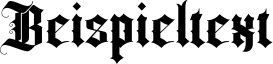 Image preview of font Bahisy