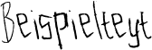 Image preview of font Beautiful Horror
