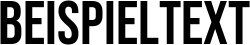 Image preview of font Bebas Neue