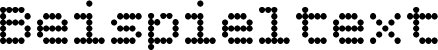Image preview of font Bitcount Single Ink