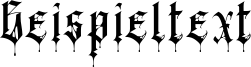 Image preview of font Black Spider