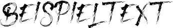Image preview of font Blood Scratch