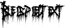 Image preview of font Bloody Hell