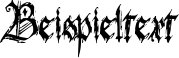 Image preview of font Bonbon Bleu
