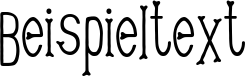 Image preview of font Bone Lock