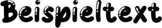 Image preview of font Bouncy Gum