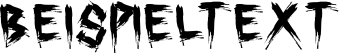 Image preview of font Brack