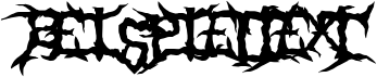 Image preview of font Brutal Tooth