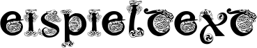 Image preview of font Celtic101