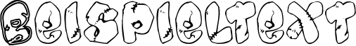 Image preview of font Chankenstein