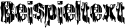 Image preview of font CheapHorror