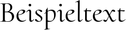 Image preview of font Cormorant Upright