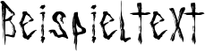 Image preview of font Corpsy Regular