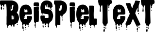 Image preview of font CSNPWDT NFI