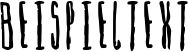 Image preview of font Cultish Regular