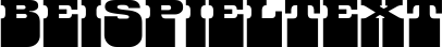 Image preview of font Danfo