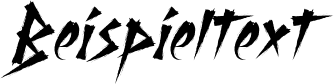 Image preview of font Dark Falcon Demo