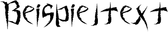 Image preview of font Dark Widow
