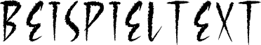Image preview of font Darkside Shadow