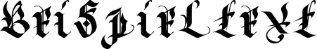 Image preview of font Darksoul