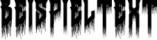 Image preview of font Death to Metal