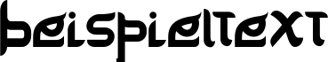 Image preview of font Delik
