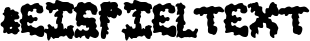 Image preview of font EarlyScare