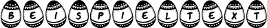 Image preview of font Easter Time