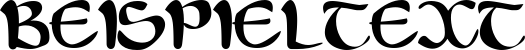 Image preview of font eltic