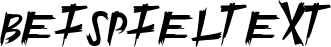 Image preview of font EpicSlash