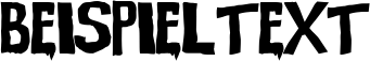 Image preview of font Evil of Frankenstein