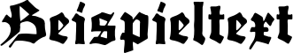Image preview of font Fette Trump-Deutsch