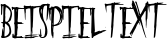 Image preview of font FleshDigster
