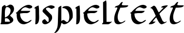 Image preview of font Foucault 3D