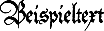 Image preview of font Friedolin