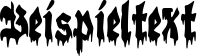 Image preview of font German Apocalypse