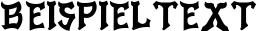 Image preview of font GHOSTBOOM