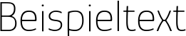 Image preview of font Glory