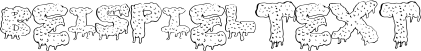 Image preview of font GunkyIck
